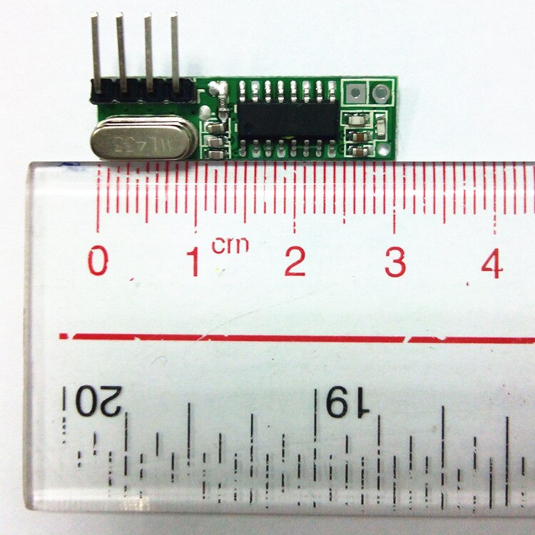 1Set superheterodyne 433Mhz RF transmitter and receiver Module kit small size For Arduino uno Diy