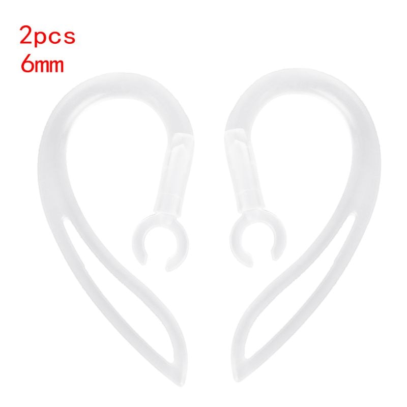 6mm 7mm 8mm 10mm Bluetooth Earphone transparent silicone Earhook Loop Clip Headset Ear Hook