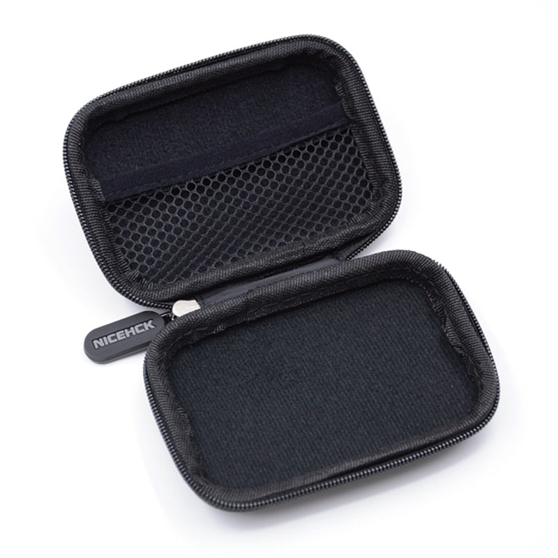 High Quality Original NICEHCK In Ear Earphone Case Headphones Portable Storage Box Bag Earphone