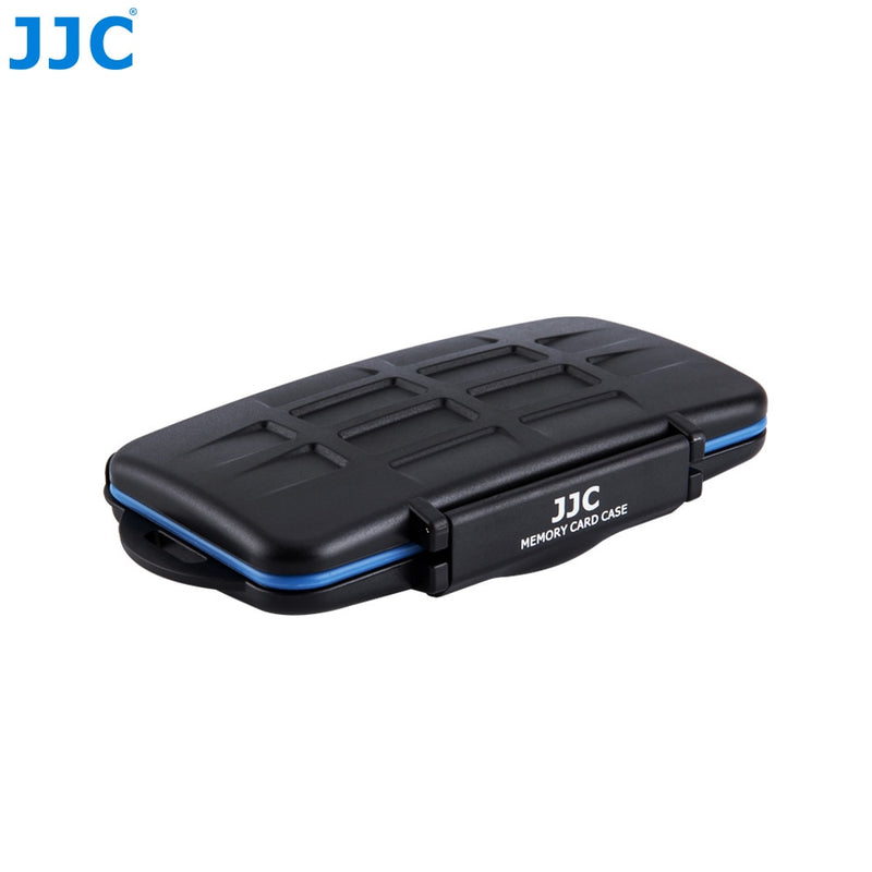 JJC Memory Card Storage SD/MSD/CF Cards Case Water-Resistant Box
