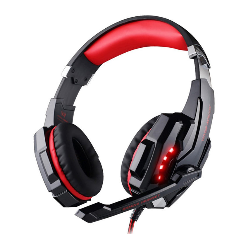 KOTION EACH Gaming Headphones Headset Deep Bass Stereo wired gamer Earphone Microphone with