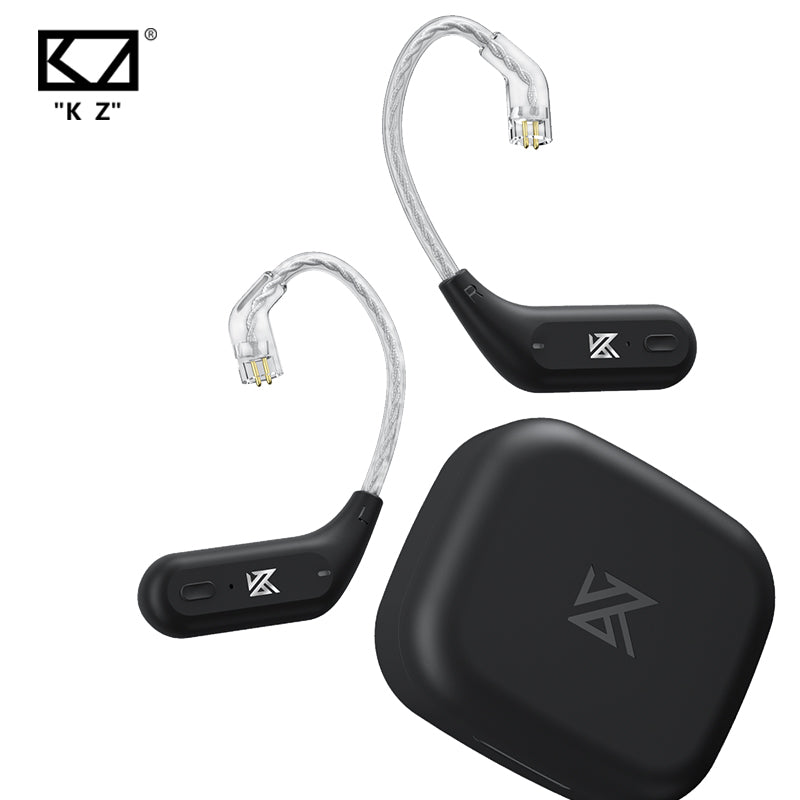 AZ09 Wireless Upgrade Cable Bluetooth 5.2 HIFI Wireless Ear Hook C PIN Connector with Charging Case