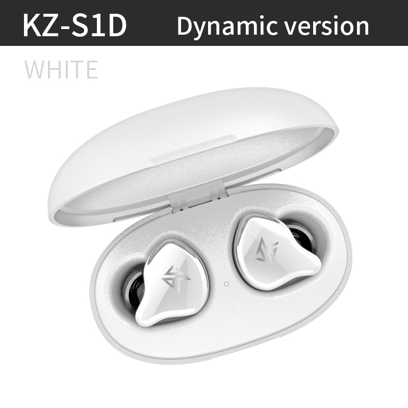 KZ S1 S1D TWS True Wireless Bluetooth 5.0 Earphones Dynamic/Hybrid Earbuds Touch Controll