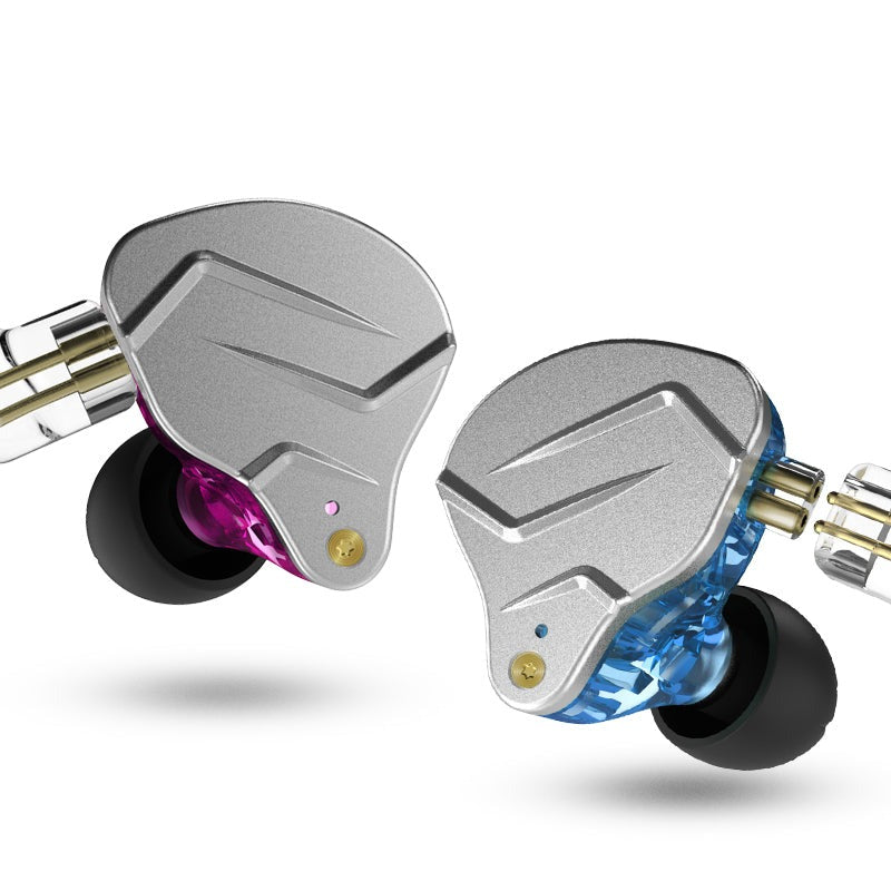 KZ ZSN Pro 1BA+1DD Hybrid technology HIFI Bass Earbuds Metal In Ear Earphones Noise Cancelling