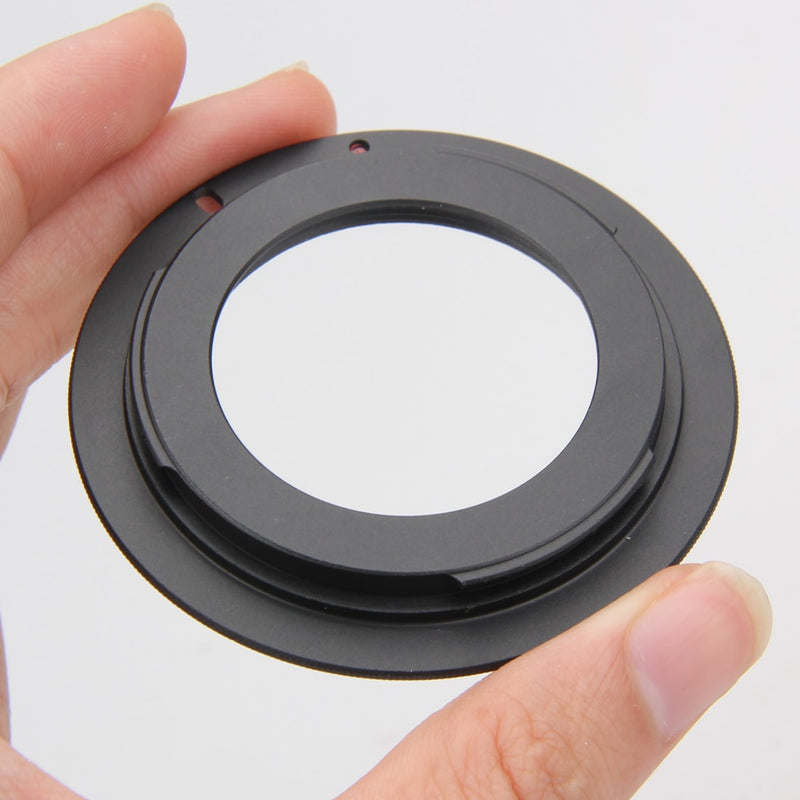 Lens Adapter Ring Fit Focus Infinity M/AV Mode Metal Black Lens Adapter Accessories For M42 Screw