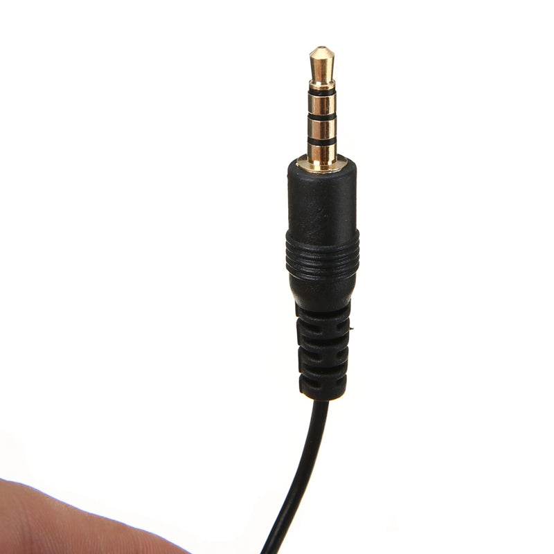 MAYITR Microphone Lavalier Lapel Clip-on Omnidirectional Condenser Wired Mic for Smart Phone