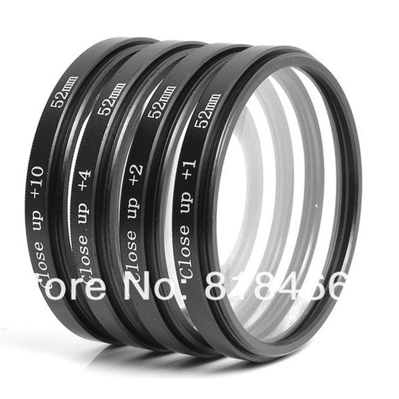 Macro Close Up Lens filter +1+2+4+10 Filter Kit 49mm 52mm 55mm 58mm 62mm 67mm 72mm 77mm for canon