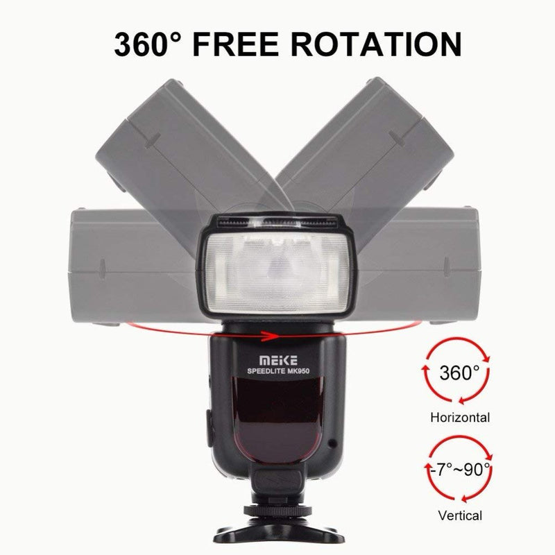 Meike MK950 i-TTL Speedlite 8 Bright Control Flash for Nikon D7100 D7000 D5300 D5200 D5100 D5000