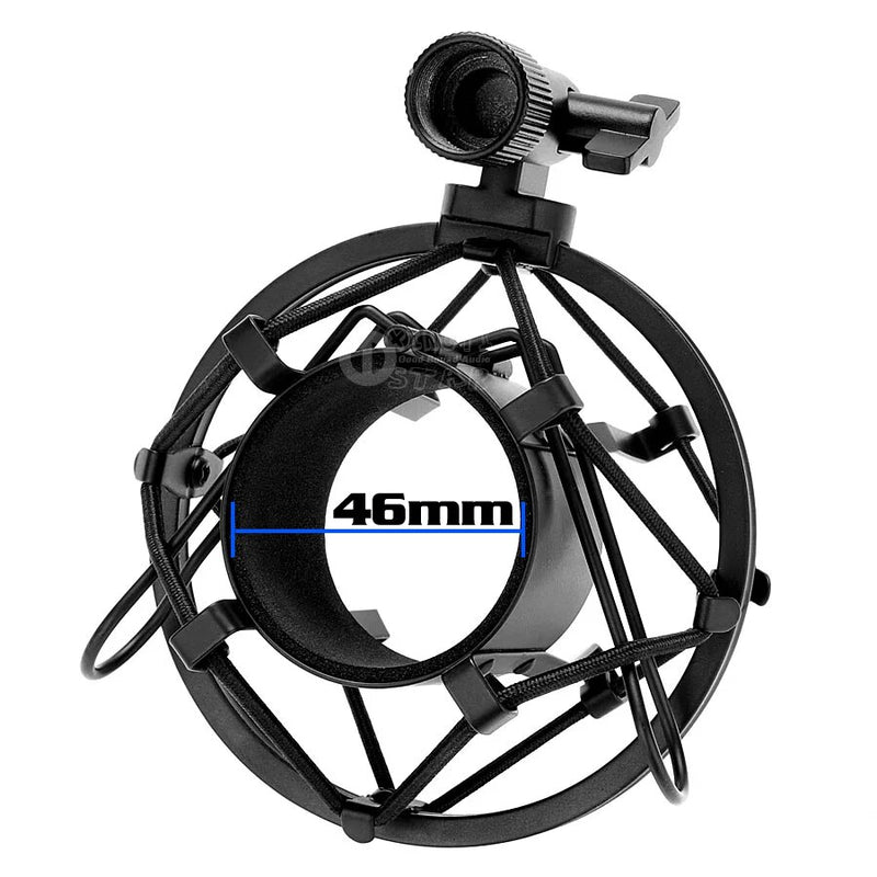 Metal Universal Shock Mount Suspension Spider Microphone Holder Shockproof Condenser Mic Stand