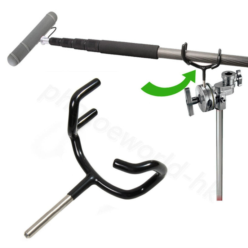 Microphone Support Holder Coated to Protect your Boom pole for Rode Sure Microphone