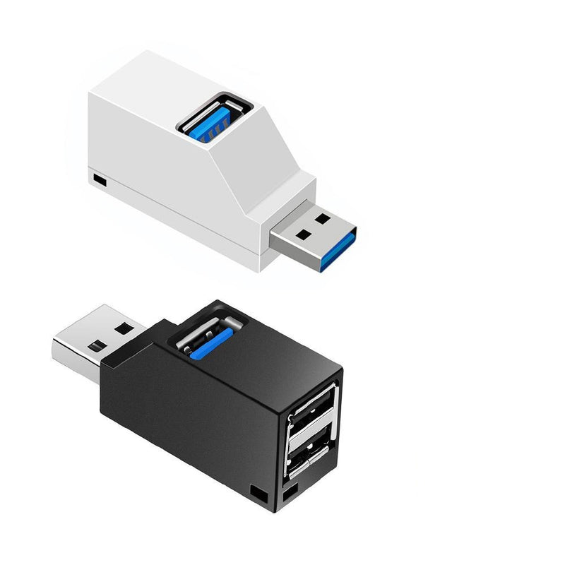 Mini 3 Ports USB 3.0 Splitter Hub High Speed Data Transfer Splitter Box Adapter
