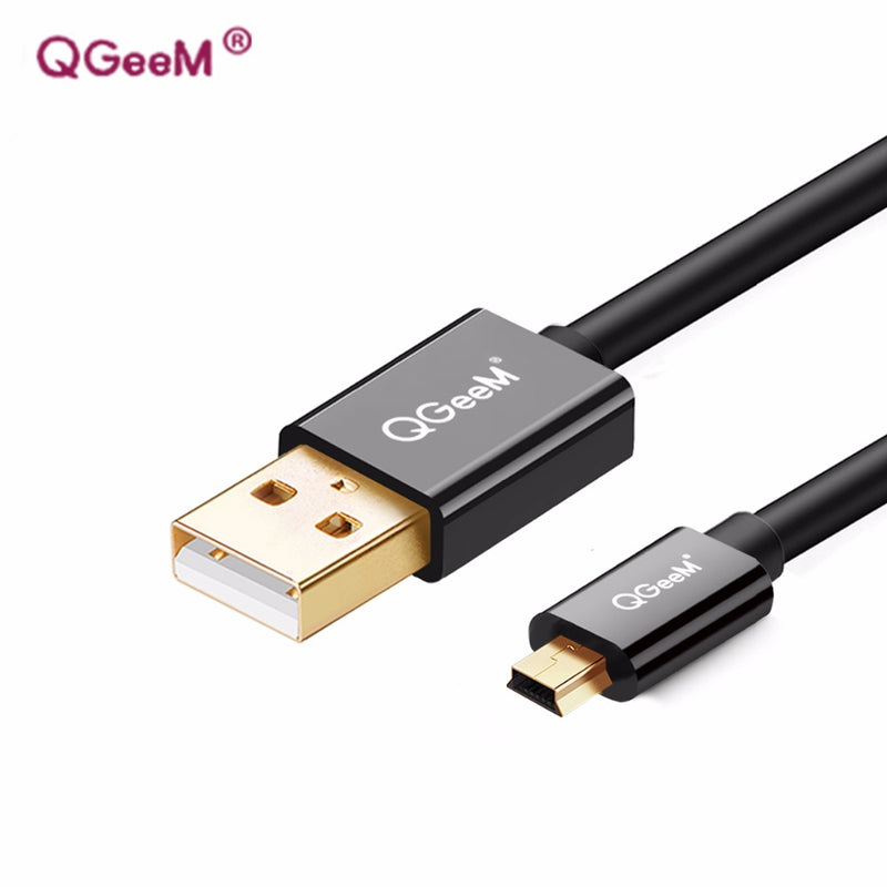 Mini USB Cable Mini USB to USB Fast Data Charger Cable for Cellular Phones MP3 MP4 Player GPS