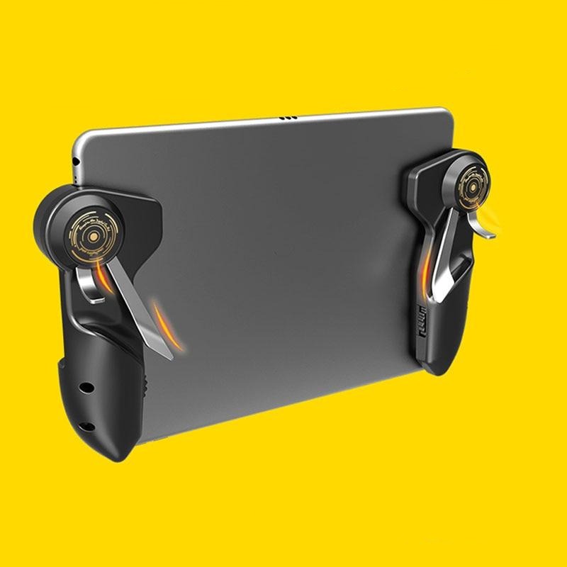 Mobile PUBG Game Controller for iPad Tablet Six Finger Game Joystick Handle Aim Button L1R1