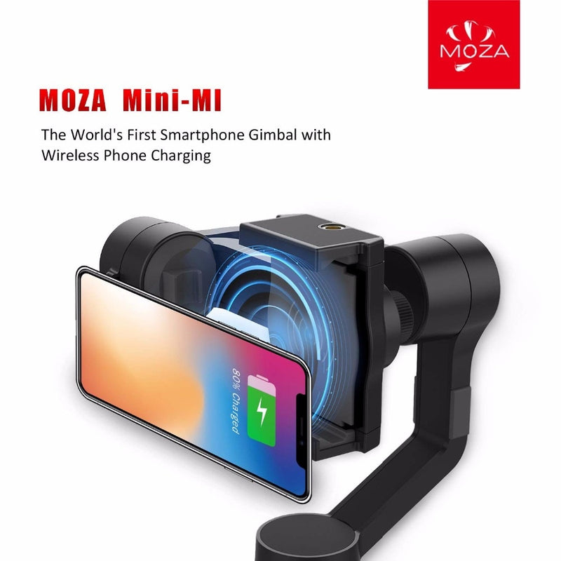 Moza Mini-Mi Vlog 3-Axis Smartphone Wireless Charging Gimbal Stabilizer