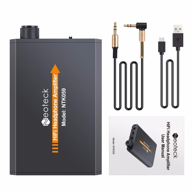 Neoteck Mini Audio Portable Earphone HIFI Amplifier Headphone 3.5mm studio Audio input Amplifier for