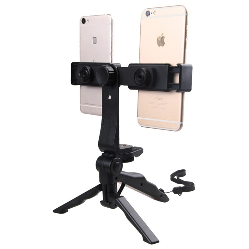 New Mini Tripod with Dual-position Bracket Holder for Mobile Phones Stand Support Tripod for Video
