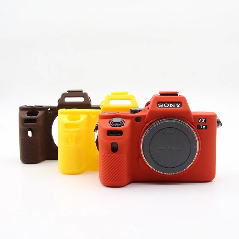 New Soft Silicone Camera case for Sony A7 II A7II A7R Mark 2 Rubber Protective Body Cover Case