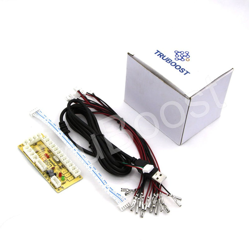 New Zero Delay USB Encoder to PC Joystick and Button For MAME &amp; Fight Stick Controls DIY