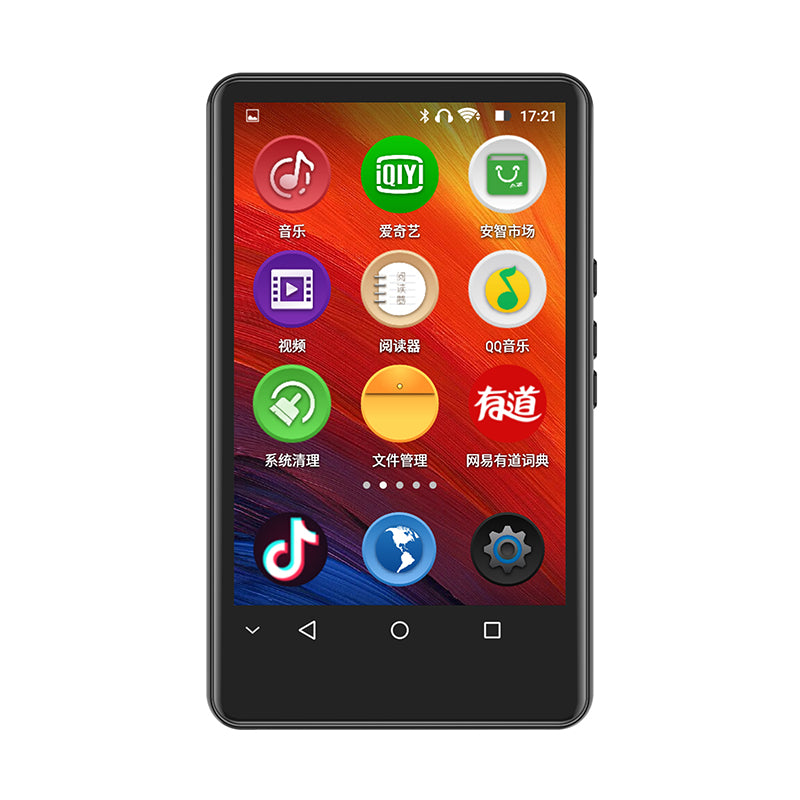 H6 Android Wifi Bluetooth 5.0 Full Touch Screen MP3 Player 4.0inch 8/16GB Music Player with Speaker