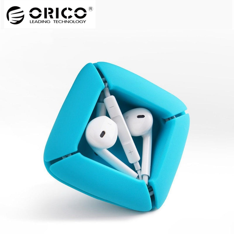 ORICO Winder Cable Organizer Silicone Flexible Management Clips Cable Holder For Headphone
