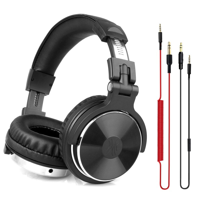 Oneodio Professional Studio DJ Headphones With Microphone Over Ear Wired HiFi Monitors Headset