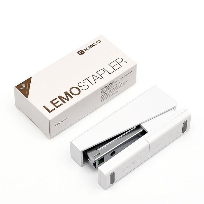 Original Xiaomi Mijia Kaco LEMO Stapler 24/6 26/6 with 100pcs Staples for Paper Binding Business