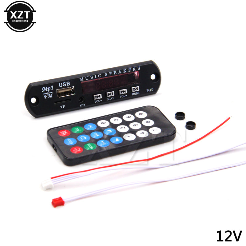 PZ 1PCS DC Micro USB Power MP3 Decoder Board Supply TF Radio 5V Audio Module new for Car Music
