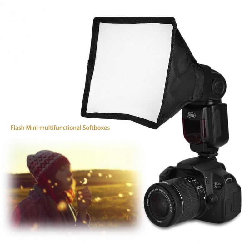Photography Accessories 15*17cm Portable Multifunctional Soft Box Kit Mini Softbox For Flash Gun