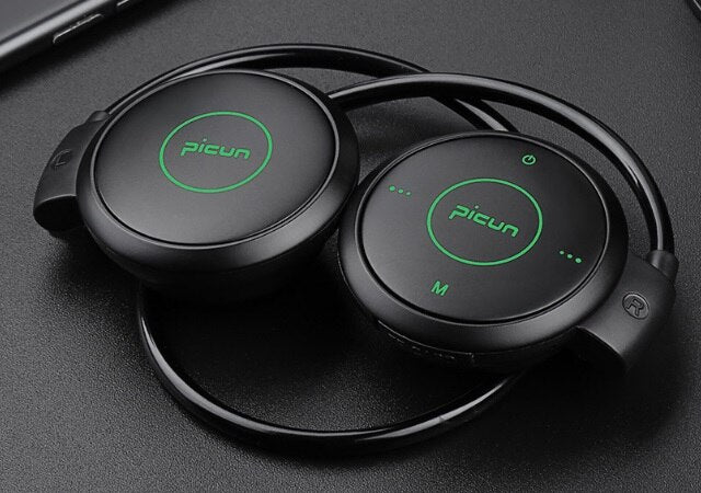 Picun T6 Wireless Bluetooth Earphone Ear Hook Sport Waterproof Headset Noise Reduction Earphones