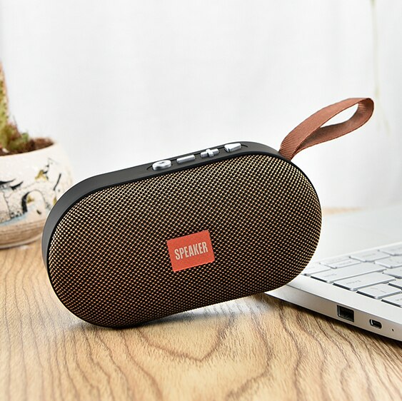 Portable Outdoor Bluetooth-Compatible Speaker Wireless Speaker 3D Stereo Surround Subwoofer