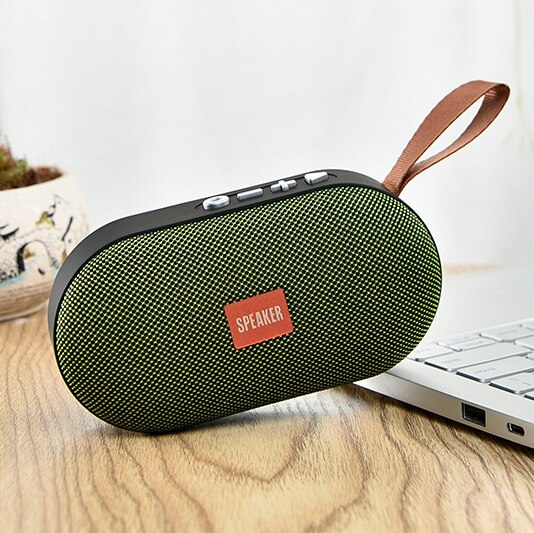 Portable Outdoor Bluetooth-Compatible Speaker Wireless Speaker 3D Stereo Surround Subwoofer