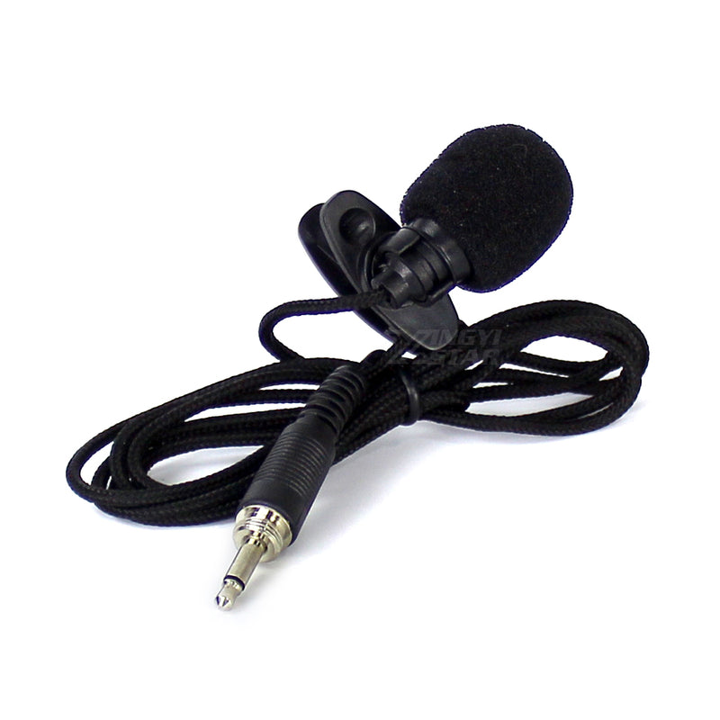 Professional Microfone Lapela Tie Clip Lavalier Microphone 3.5mm Screw Plug Lapel Mic Mike For