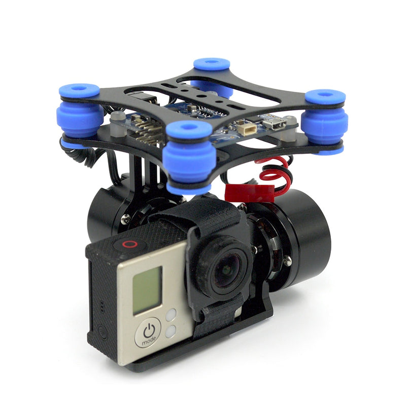 RTF 2 Axis Brushless Gimbal Camera with 2208 Motors BGC Controller Board
