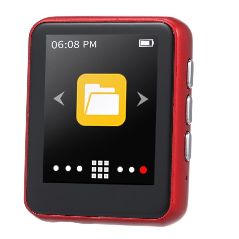 M4 Portable Mini Bluetooth MP3 Player 1.8" Full Touch Screen HiFi Music Player
