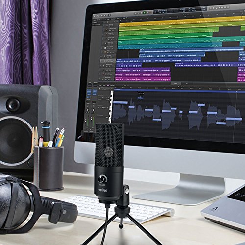 Recording Microphone USB Socket suit for Computer Windows MacBook High Sensitivity for Instrument