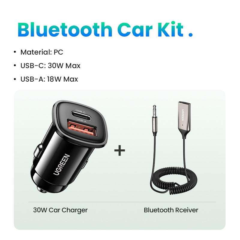 Bluetooth Aux Adapter Wireless Car Bluetooth Receiver USB to 3.5mm Jack Audio Music Mic Handsfree Adapter