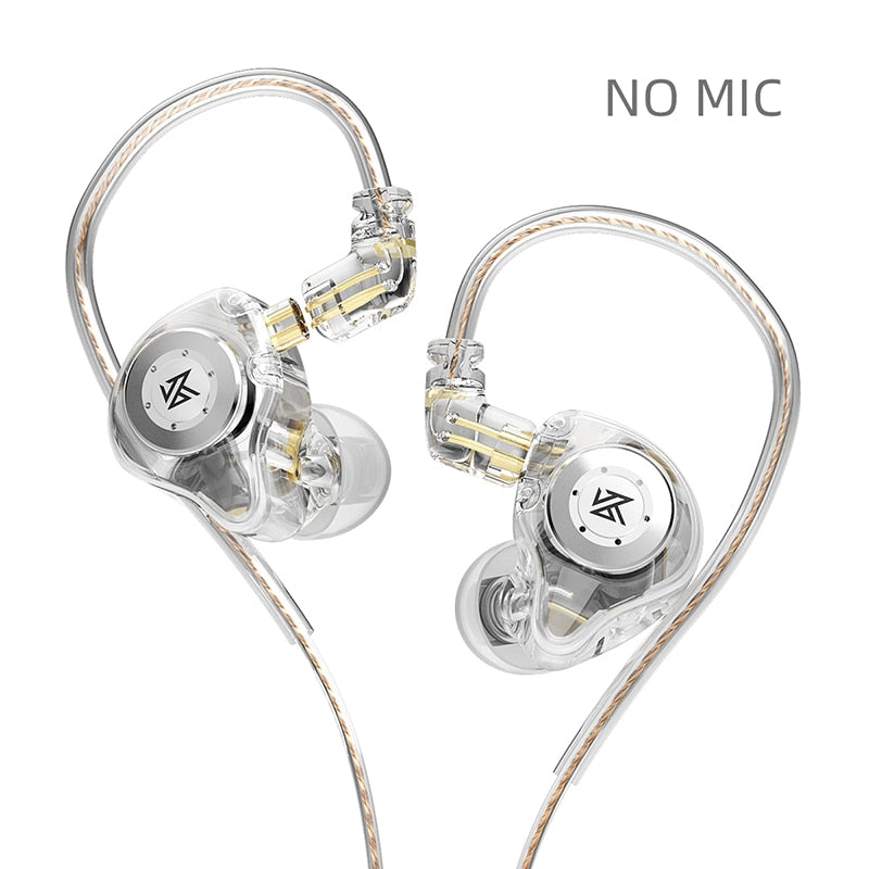 KZ EDX pro Earphones Bass Earbuds In Ear Monitor Headphones Sport Noise Cancelling HIFI Headset