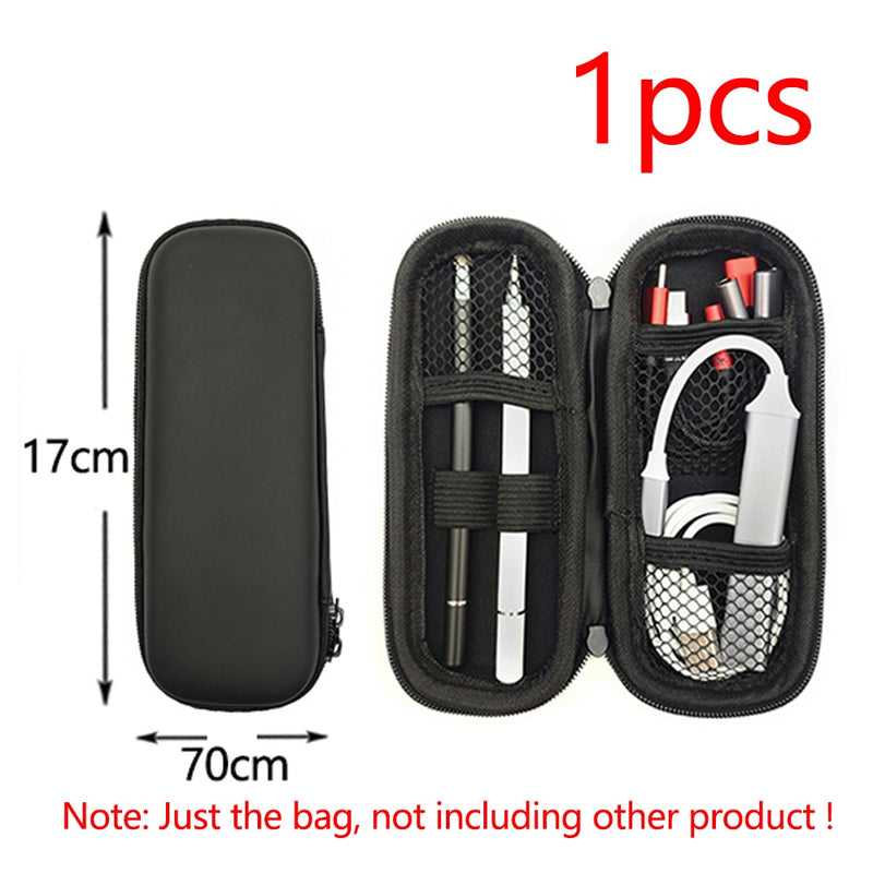 Earphone Data Storage Bag Oval Square Rectangle Cable Organizer Bags Mini Zipper Pouch Tech Gadgets