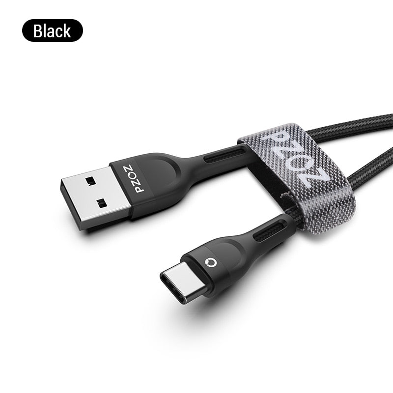 USB Type C Cable Fast Charging Wire Data Cord USB C Cable 2M 3M Mobile Ph USBC TypeC Charger