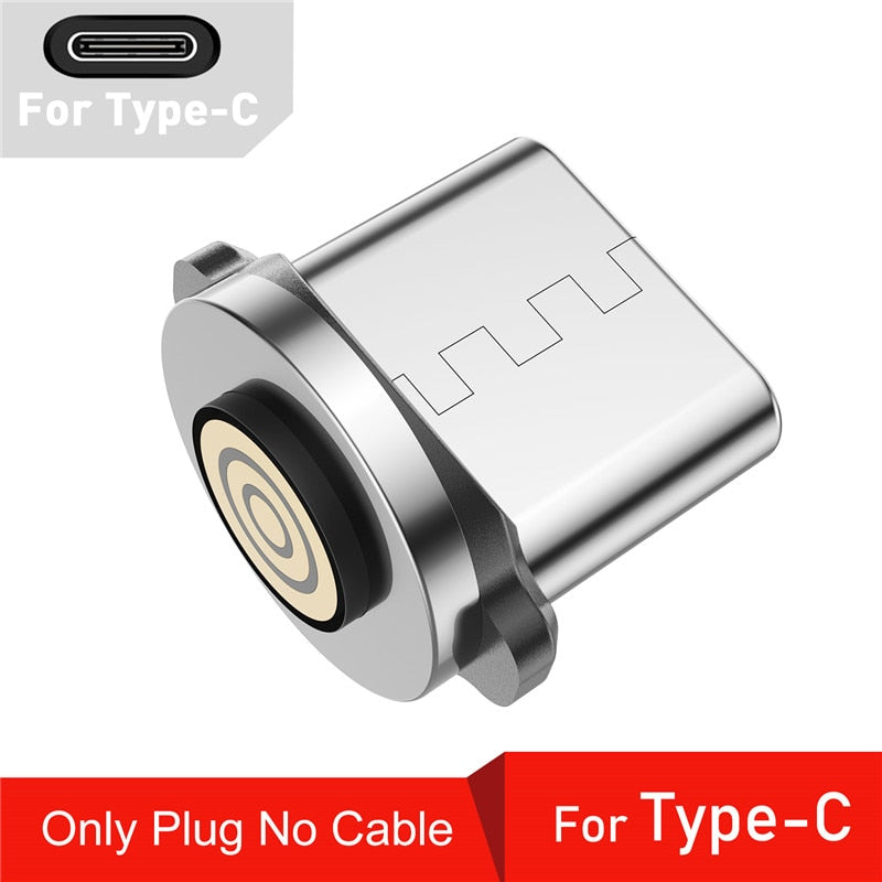 USLION 540 Rotate 5A Magnetic Cable Fast Charging Micro USB Type C Cable