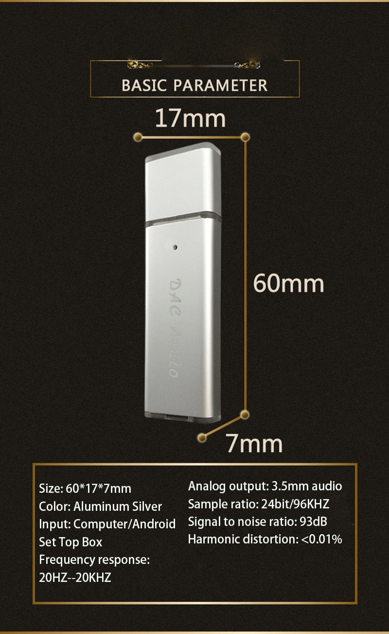 SA9023A + ES9018K2M portable USB DAC AMP HIFI external audio Sound card decoder Headphone