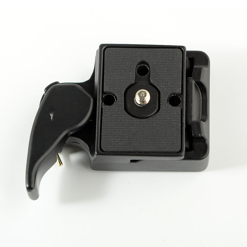 SETTO 323 Quick Release Clamp Adapter For Camera Tripod with Manfrotto 200PL-14 Compat Plate BS88