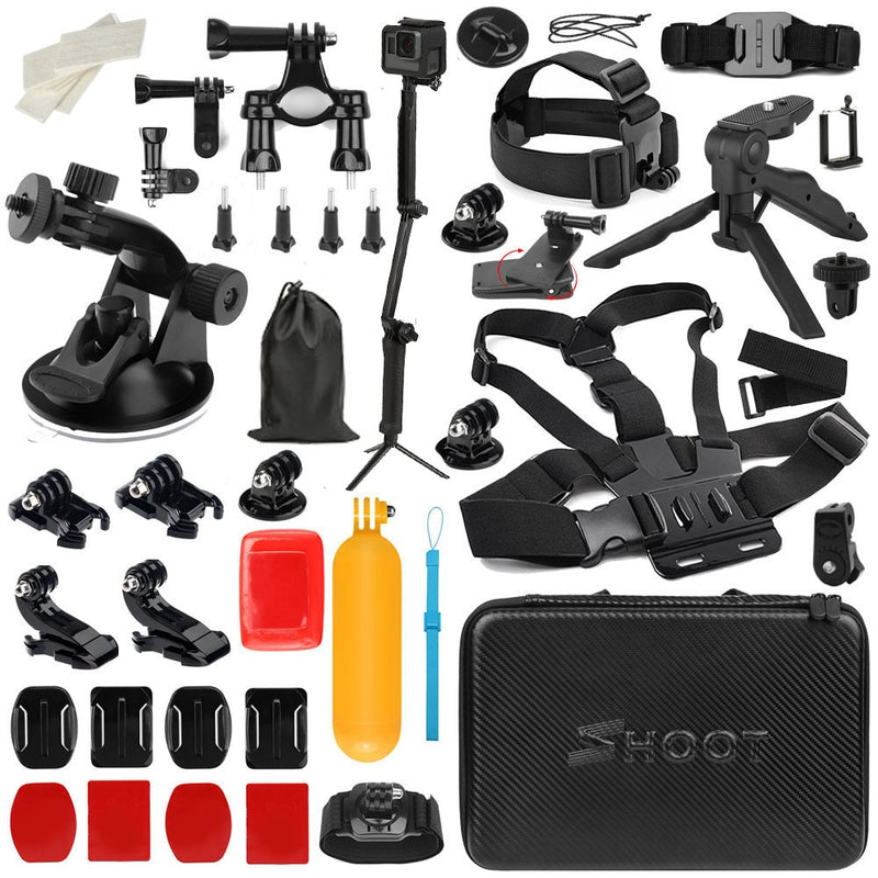 SHOOT Action Camera Accessory for GoPro Hero 7 6 5 4 Black Xiaomi Yi 4K Lite 2 SJCAM SJ7 Eken H9