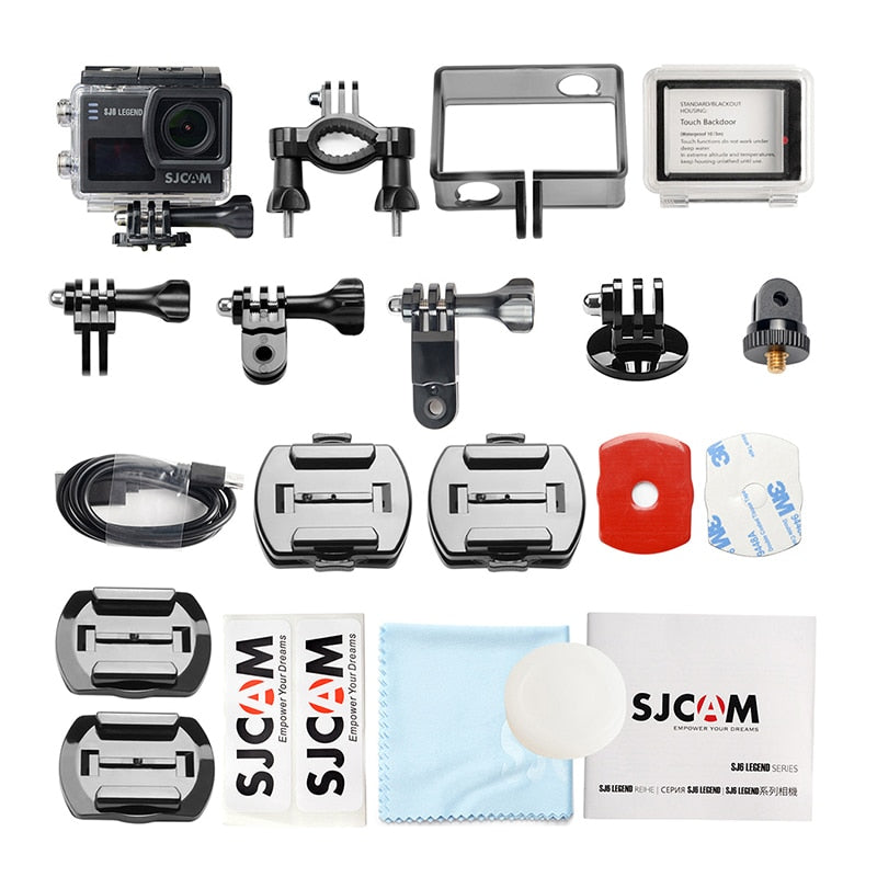 SJ6 Legend Gyro Action Helmet Sports DV Camera Waterproof 4K NTK96660 2.0" Touch Screen Sport Video