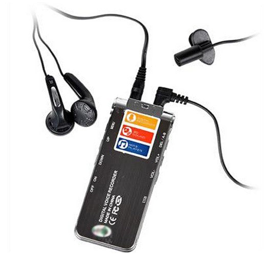 SK-012 8GB Spy Mini USB Flash Digital Audio Voice Recorder Dictaphone MP3 Player Grey Pen Drive