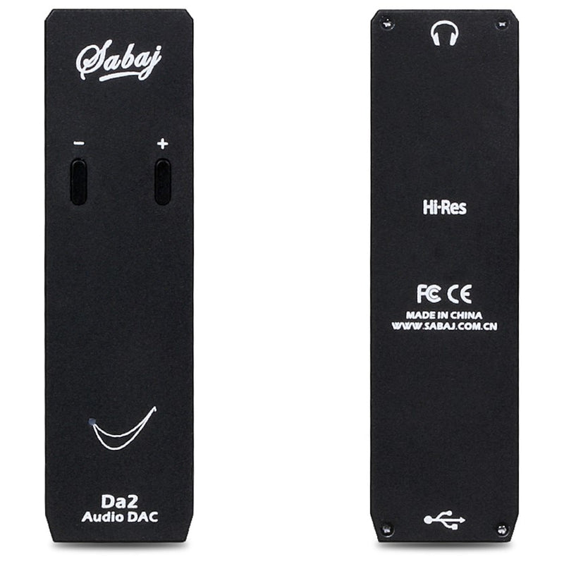 Sabaj Da2 Portable USB DAC with Headphone Amplifier 2in1 32bit/768kHz Mini USB DAC AMP for PC /