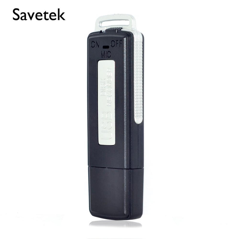 Savetek 2 in 1 Mini USB Pen 8GB 16GB Digital Audio Voice Recorder With USB Device One Touch