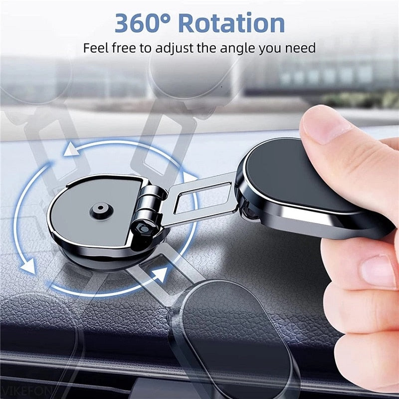 Magnetic Car Phone Holder Magnet Mount for iPhone, Xiaomi, Mi, Huawei and Samsung