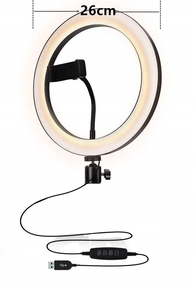 Selfie Ring Lamp Led Ring Light Selfie With Tripod Ring For Selfie Phone Video Photography Lighting