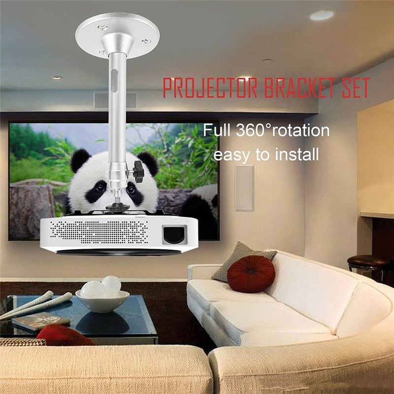 Mini Projector Wall Mount Stand Bracket for YG300 J15 P62 Mini LED DLP Projector Security Camera